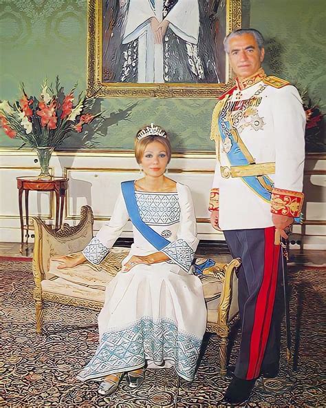 queen farah|shah of iran and wife.